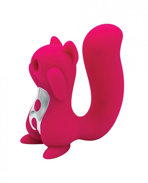 CNVELD-NTB9102646de0a84cc78 Natalie's Toy Box Screaming Squirrel Pulsing And Vibrating - Red - Image 1