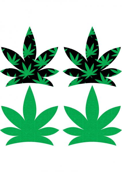 CNVELD-PK026L_2 Peekaboos Up In Smoke Leaves O/S - Image 1