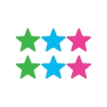 Peekaboos Neon Stars Value Pack Of 3 O/S