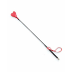 Plesur 26" Heart Pvc Crop - Black/red