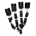 Plesur Fuzzy Bedroom Bondage Kit - Asst. Colors