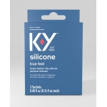 K-y Silicone True Feel Lube Pack Of 3 Satchet