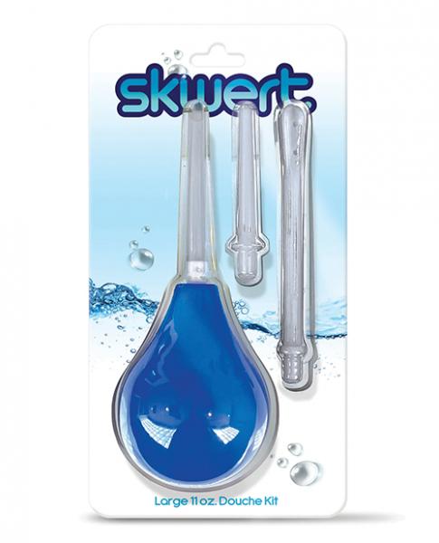CNVELD-RTSK050263cbc5fcae023 Skwert Enema Bulb W/3 Wands - 11 Oz - Image 1