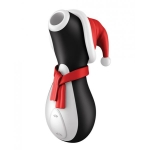 Satisfyer Penguin Holiday Edition  - Black/white/red