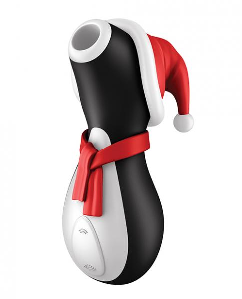 CNVELD-SAT99456517f227c8df8 Satisfyer Penguin Holiday Edition - Black/white/red - Image 1