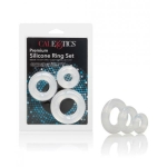 Premium Silicone Ring Set Clear Pack Of 3 - Image 3