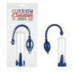 Basic Essentials Penis Pump Blue - Image 2