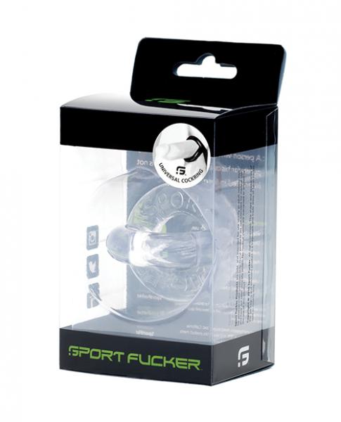 CNVELD-SF1001964aa85ad71ffd Sport Fucker Universal Cockring - Clear - Image 1