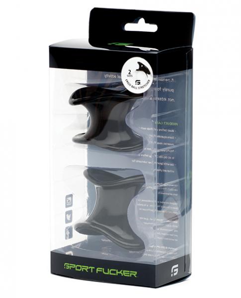 CNVELD-SF105385cd69d78ad72e Sport Fucker Ergonomic Ball Stretcher Kit - Black - Image 1