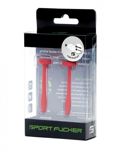 CNVELD-SF11748632449afe40ad Sport Fucker Cum Plug Kit - Red - Image 1