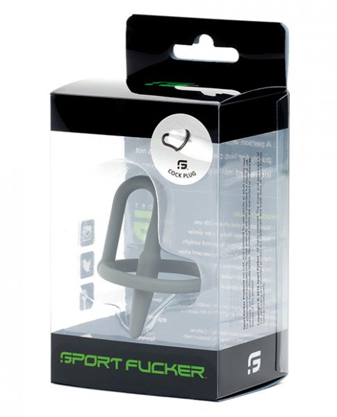 CNVELD-SF126975cd69d99afd31 Sport Fucker Cock Plug - Grey - Image 1