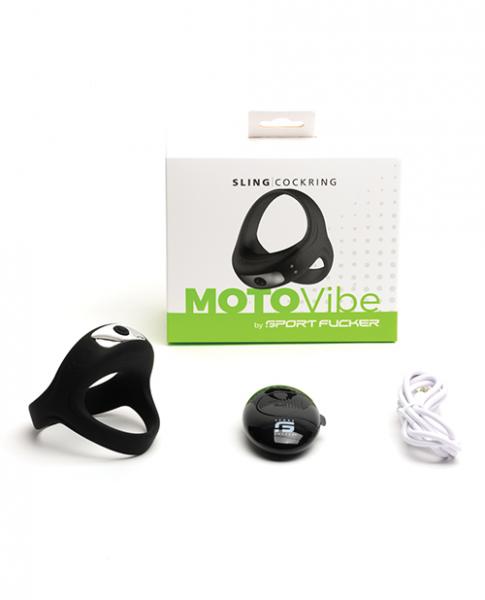 CNVELD-SF21602620cd988110ee Sport Fucker Motovibe Sling Cockring W/remote - Black - Image 1