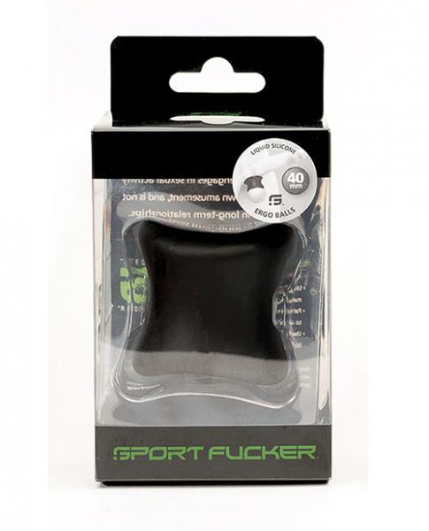 CNVELD-SF2206763259b27d0a6a Sport Fucker Ergo Balls - 40mm Black - Image 1