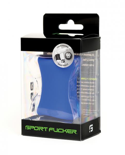 CNVELD-SF220776332c9f0837c6 Sport Fucker Ergo Balls - 60mm Blue - Image 1