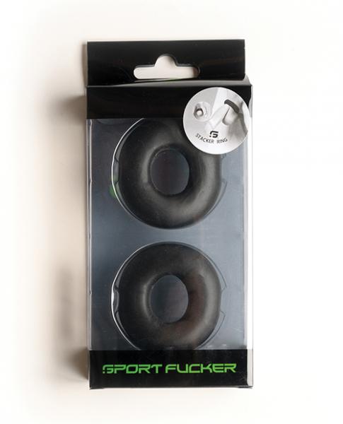 CNVELD-SF2318564fc4293ec0a0 Sport Fucker Stacker Rings - Black - Image 1