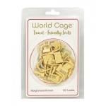 World Cage Travel Friendly Locks - 20 Pack Plastic Locks