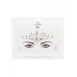 Shots Bliss Dazzling Crowned Face Bling Sticker O/s