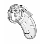 Mancage Chastity 3.5 inches Cock Cage Model 1 Clear