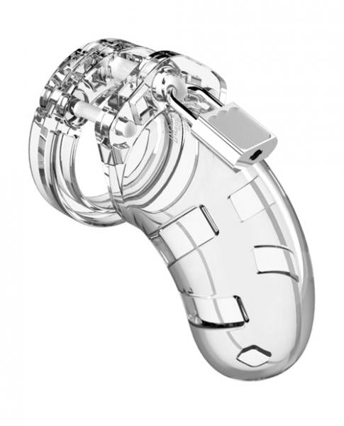 CNVELD-SHTMCG001TRA5a63216b145f8 Mancage Chastity 3.5 inches Cock Cage Model 1 Clear - Image 1