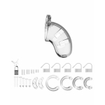 Mancage Chastity 3.5 inches Cock Cage Model 1 Clear - Image 2
