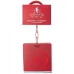Ouch Beginners Handcuffs Metal Red - Image 2