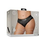 Shots Ouch Vibrating Strap On High-cut Brief - Black Xl/xxl