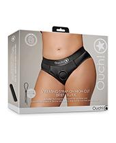 CNVELD-SHTOU827BLKXLXXL264941c08c961d Shots Ouch Vibrating Strap On High-cut Brief - Black Xl/xxl - Image 1