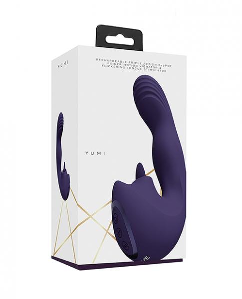 CNVELD-SHTVIVE060PUR653cdc256536d_1 Yumi Dual Motor Gspot Vibe Purple - Image 1