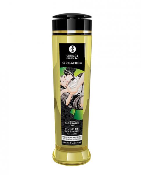 CNVELD-SHU13225fe5c68866834 Shunga Organica Kissable Massage Oil - 8 Oz Natural - Image 1