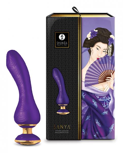 CNVELD-SHU3036330270a1cb04 Shunga Sanya Intimate Massager - Purple - Image 1
