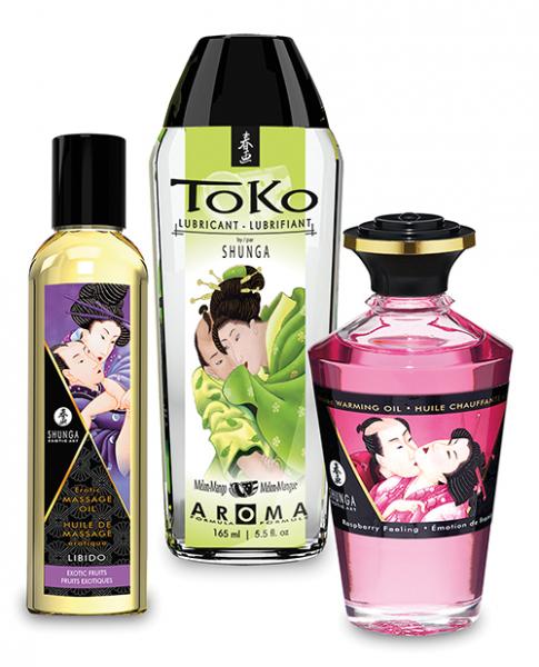 CNVELD-SHU9700_31575989068 Shunga Fruity Kisses Collection Kit - Image 1