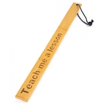 Spartacus Bamboo Paddle Teach Me A Lesson