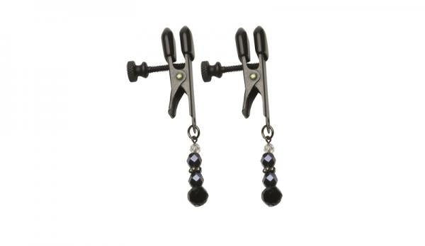 CNVELD-SPF-114_1 Black Beaded Clamps - Adjustable Broad Tip - Image 1