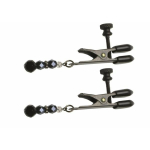 Black Beaded Clamps - Adjustable Broad Tip - Image 2