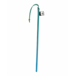 Spartacus 24" Leather Wrapped Cane - Baby Blue