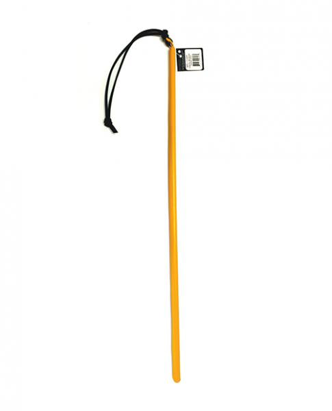 CNVELD-SPL-11DY646de0ca36a6d Spartacus 24" Leather Wrapped Cane - Yellow - Image 1