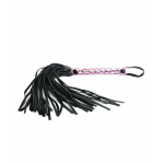 Spartacus Faux Leather Flogger - Pink