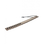 Spartacus Faux Leather Paddle - Gold