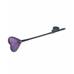 Spartacus Galaxy Legend Faux Leather Riding Crop Heart Purple