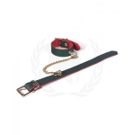 Spartacus Pu Beginners Wrist Restraints - Green/red