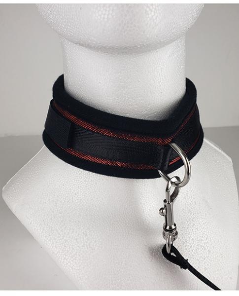 CNVELD-SPU-701RD63ee0d03c5e9b Spartacus Collar & Leash - Neoprene Red - Image 1
