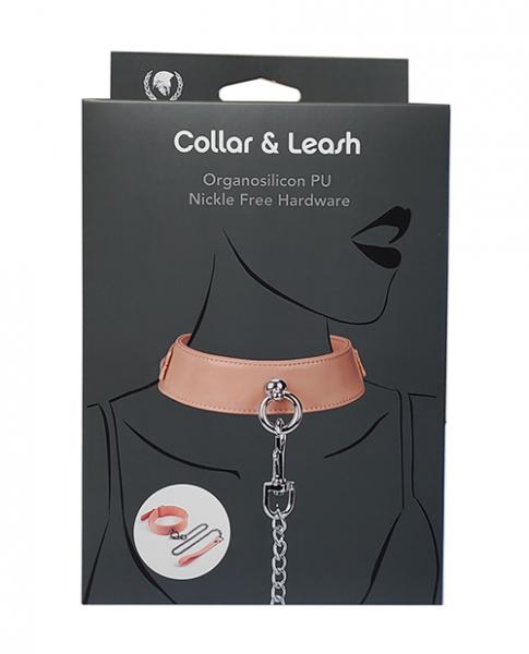 CNVELD-SPU-902646de0cae3a5f Spartacus Organsilicone Pu Collar & Leash - Image 1