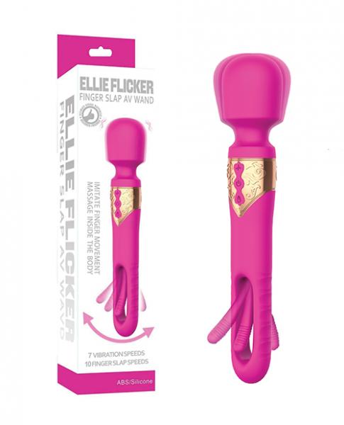 CNVELD-SW202864fd9460c68dd Ellie Flicking Wand - Hot Pink - Image 1