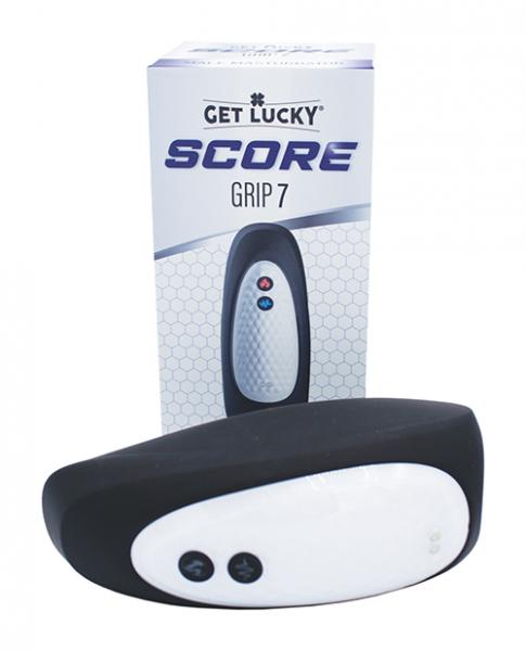 CNVELD-VD-GL41586204f0f2dbe46 Get Lucky Score Grip 7 Masturbator - Black - Image 1