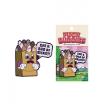 Wood Rocket Fuck Buddies Eat A Bag Of Dicks Pin - Multi Color