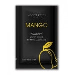 Wicked Sensual Care Water Based Lubricant - .1 Oz Mango