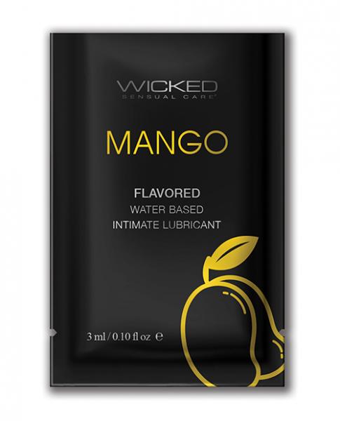 CNVELD-WS90460608e788f20f44 Wicked Sensual Care Water Based Lubricant - .1 Oz Mango - Image 1