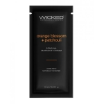 Wicked Sensual Care Orange Blossom & Patchouli Massage Cream  - .34 Oz