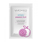 Wicked Sensual Care Simply Water Based Lubricant - .1 Oz Passion Fruit