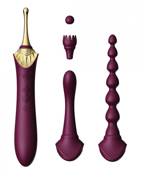 CNVELD-ZAF03102631083010e6c3 Zalo Bess 2.0 Clitoral Vibrator - Velvet Purple - Image 1